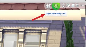 Sims 4-save lot to gallery
