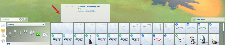 The Sims 4 - **DEBUG** (bb.showhiddenobjects completo) 