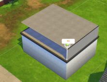 Flat Roof with Wall Trim 2