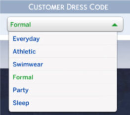 customer dress code