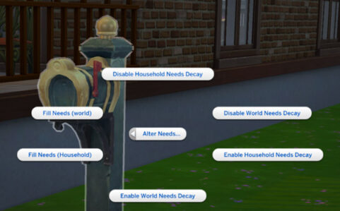 The Sims 4 Needs Cheat: How to Fill Your Sims Needs & Turn Off Need Decay -  Must Have Mods